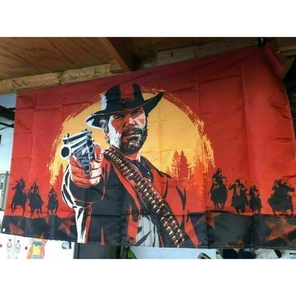 Red Dead Redemption 2 II 5ft Flag RDRII